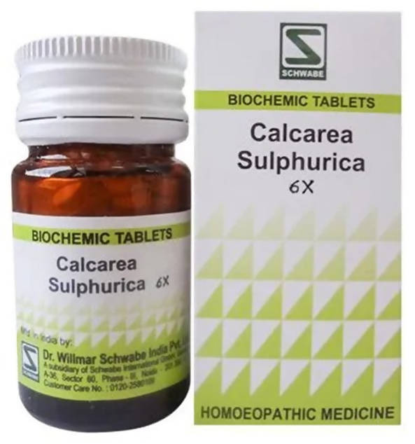 Dr. Willmar Schwabe India Calcarea Sulphurica Biochemic Tablets Dr. Willmar Schwabe India Calcarea Sulphurica Biochemic Tablets