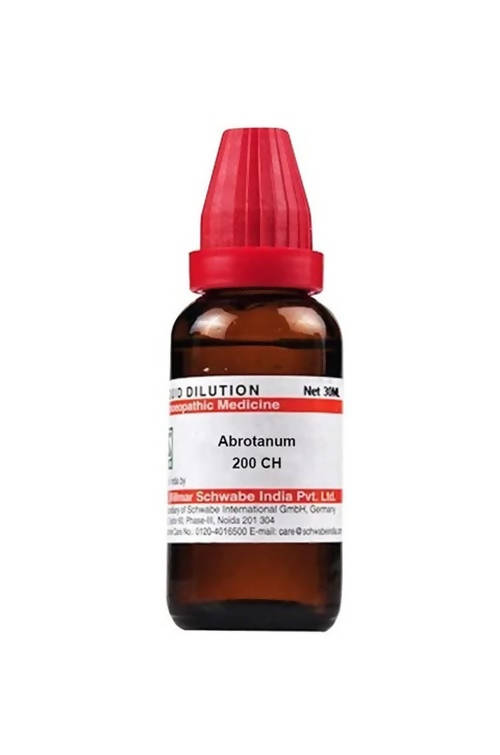 Dr. Willmar Schwabe India Abrotanum Dilution Dr. Willmar Schwabe India Abrotanum Dilution