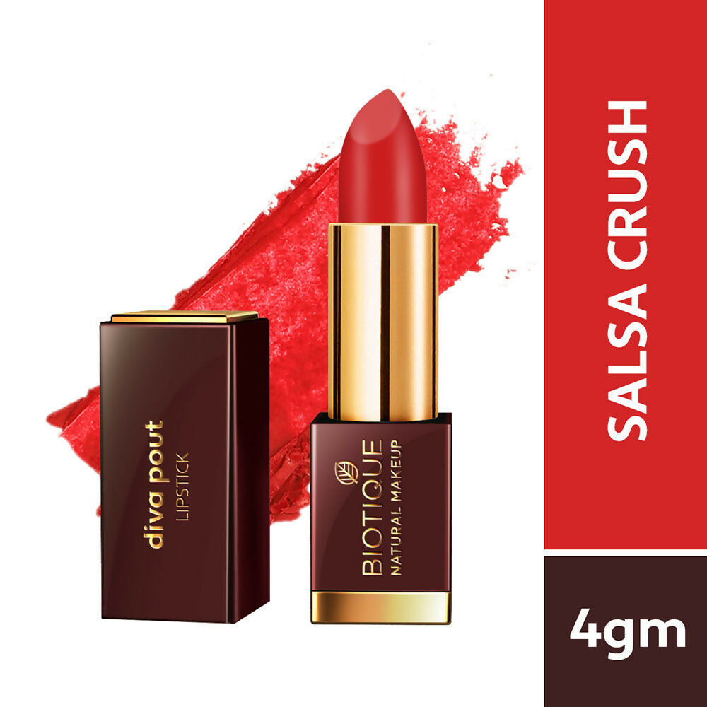 Biotique Diva Pout Lipstick - Salsa Crush Biotique Diva Pout Lipstick - Salsa Crush