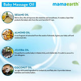 Mamaearth Soothing Massage Oil For Babies With Sesame, Almond & Jojoba Oil