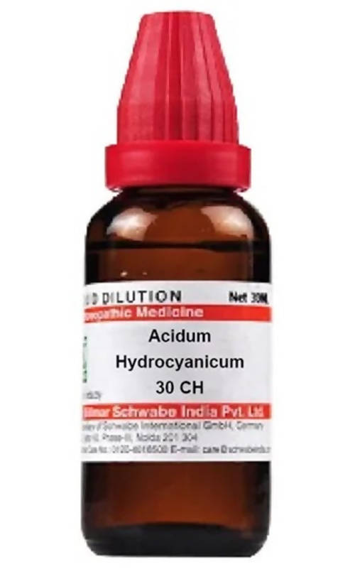 Dr. Willmar Schwabe India Acidum Hydrocyanicum Dilution Dr. Willmar Schwabe India Acidum Hydrocyanicum Dilution