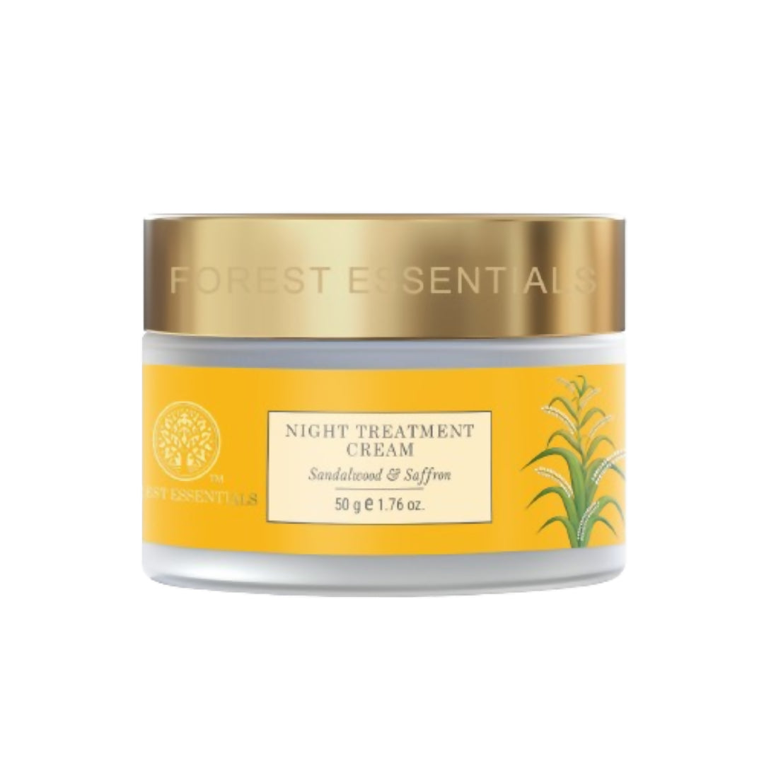 Forest Essentials Night Treatment Cream With Sandalwood & Saffron Forest Essentials Night Treatment Cream With Sandalwood & Saffron