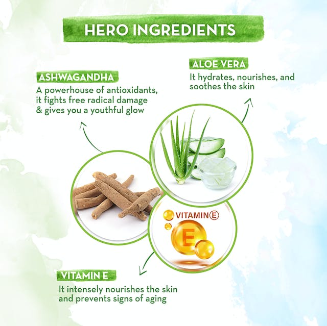 Mamaearth Aloe Ashwagandha Gel For Youthful Glow Mamaearth Aloe Ashwagandha Gel For Youthful Glow