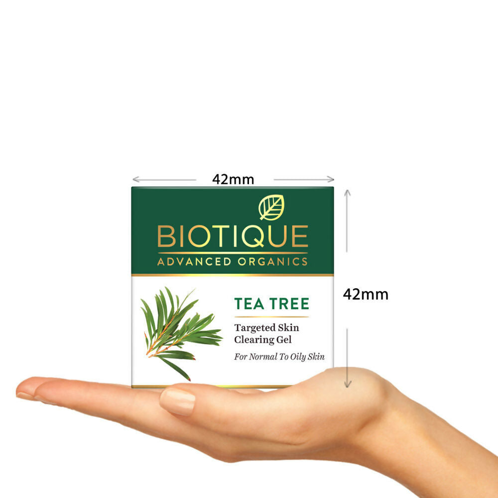 Biotique Advanced Organics Tea Tree Targeted Skin Clearing Gel Biotique Advanced Organics Tea Tree Targeted Skin Clearing Gel