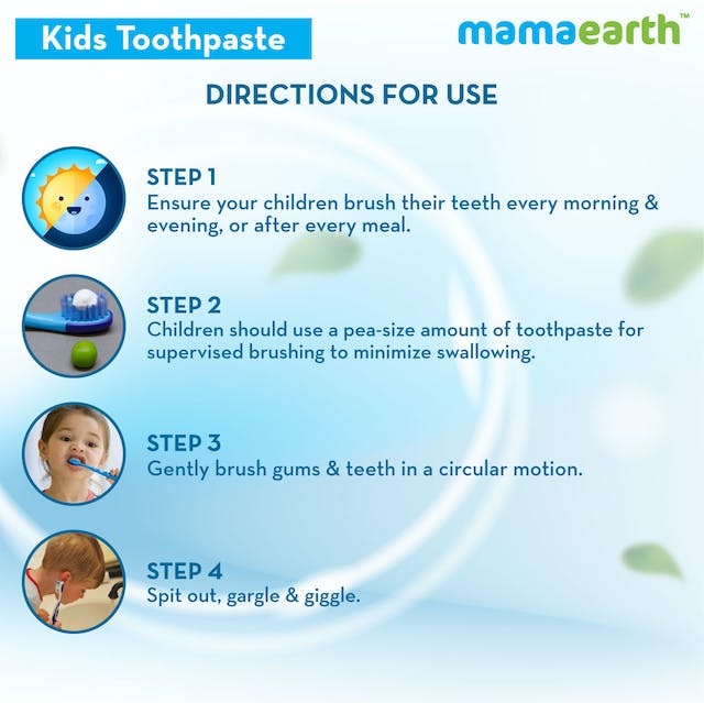 Mamaearth Awesome Orange Baby Toothpaste Cleanses Teeth, Provides Healthy Teeth & Gums - Limited Time Offer Mamaearth Awesome Orange Baby Toothpaste Cleanses Teeth, Provides Healthy Teeth & Gums - Limited Time Offer