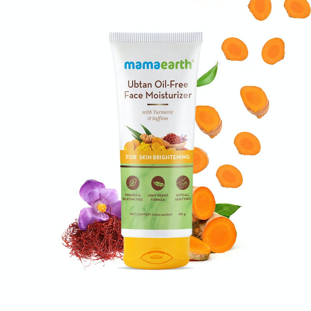 Mamaearth Ubtan Oil-Free Face Moisturizer with Turmeric & Saffron Mamaearth Ubtan Oil-Free Face Moisturizer with Turmeric & Saffron
