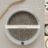 Organic Ayurvedistan Chia Seeds Organic Ayurvedistan