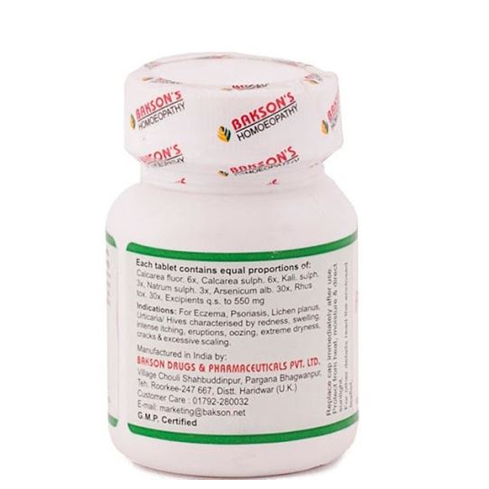 Bakson's Homoeopathic Formula D Tablet Bakson's Homoeopathic Formula D Tablet