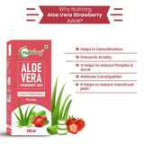 Nutriorg Aloevera Strawberry Juice Nutriorg