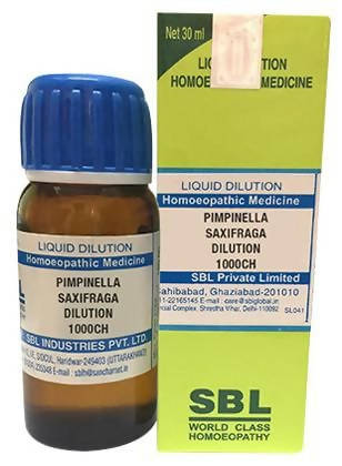 SBL Homeopathy Pimpinella Saxifraga Dilution SBL Homeopathy Pimpinella Saxifraga Dilution