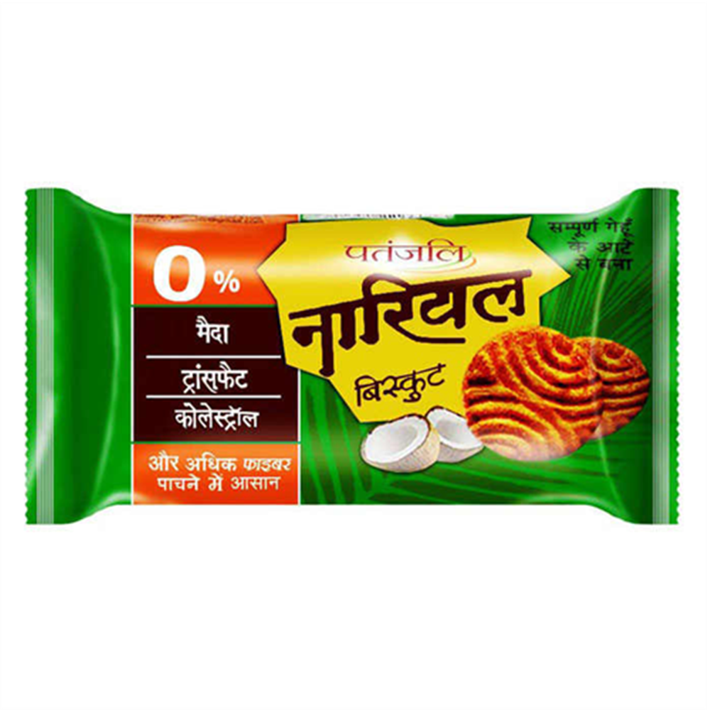 Patanjali Nariyal Biscuit (Pack of 10) Patanjali Nariyal Biscuit (Pack of 10)