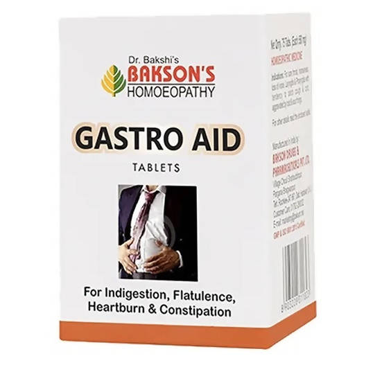 Bakson's Homeopathy Gastro Aid Tablets Bakson's Homeopathy Gastro Aid Tablets