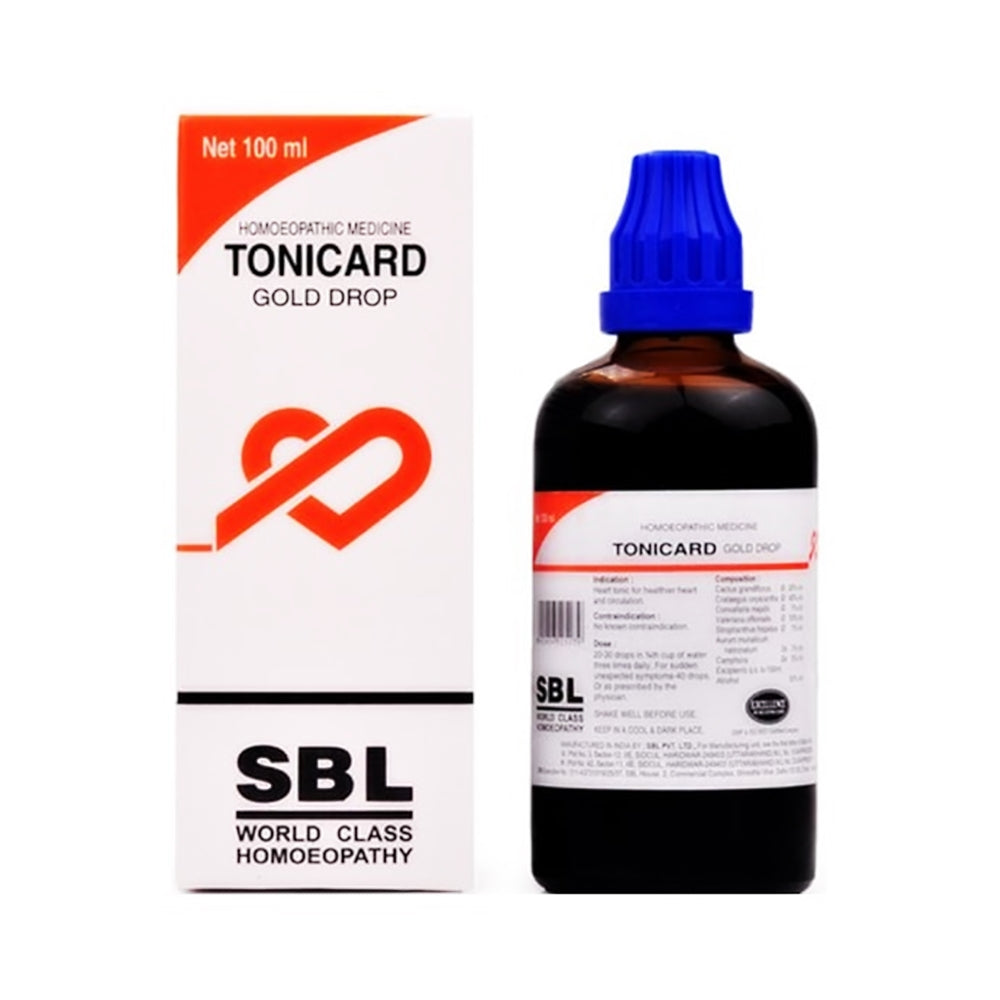 SBL Homeopathy Tonicard Gold Drops SBL Homeopathy Tonicard Gold Drops