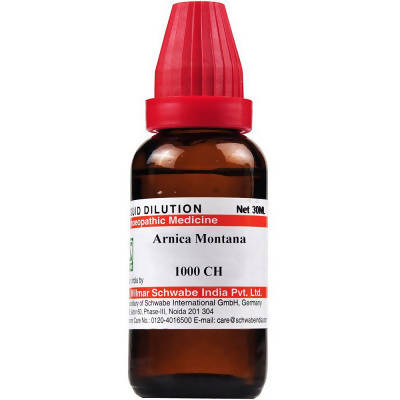 Dr. Willmar Schwabe India Arnica Montana Dilution 1000 CH Dr. Willmar Schwabe India Arnica Montana Dilution 1000 CH