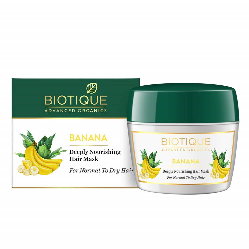 Biotique Advanced Organics Banana Deeply Nourishing Hair Mask - Safuron