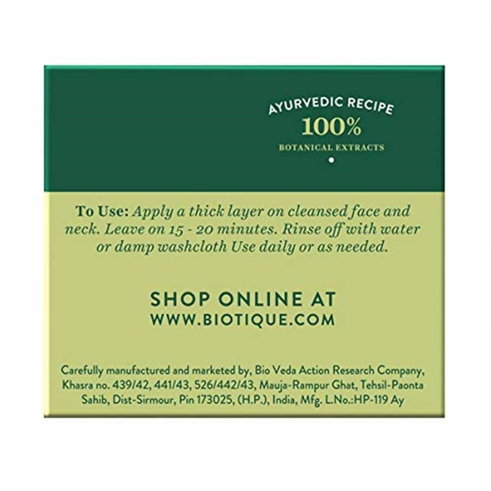 Biotique Bio Pistachio Youthful Nourishing & Revitalizing Face Pack Biotique Bio Pistachio Youthful Nourishing & Revitalizing Face Pack