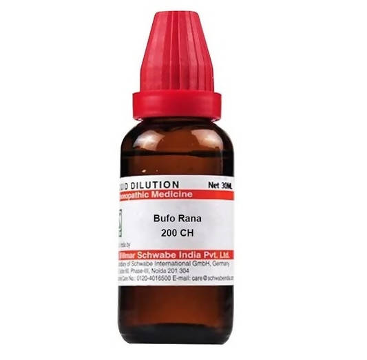 Dr. Willmar Schwabe India Bufo Rana Dilution Dr. Willmar Schwabe India Bufo Rana Dilution