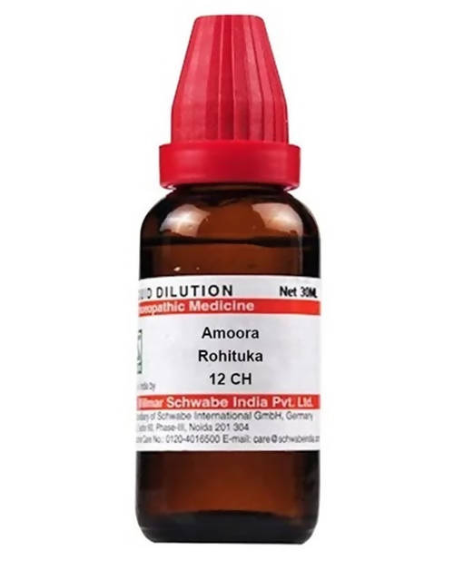 Dr. Willmar Schwabe India Amoora Rohituka Dilution Dr. Willmar Schwabe India Amoora Rohituka Dilution