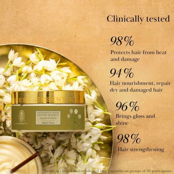 Forest Essentials Hair Repair & Shine Ritual For Nourished Hair Forest Essentials Hair Repair & Shine Ritual For Nourished Hair