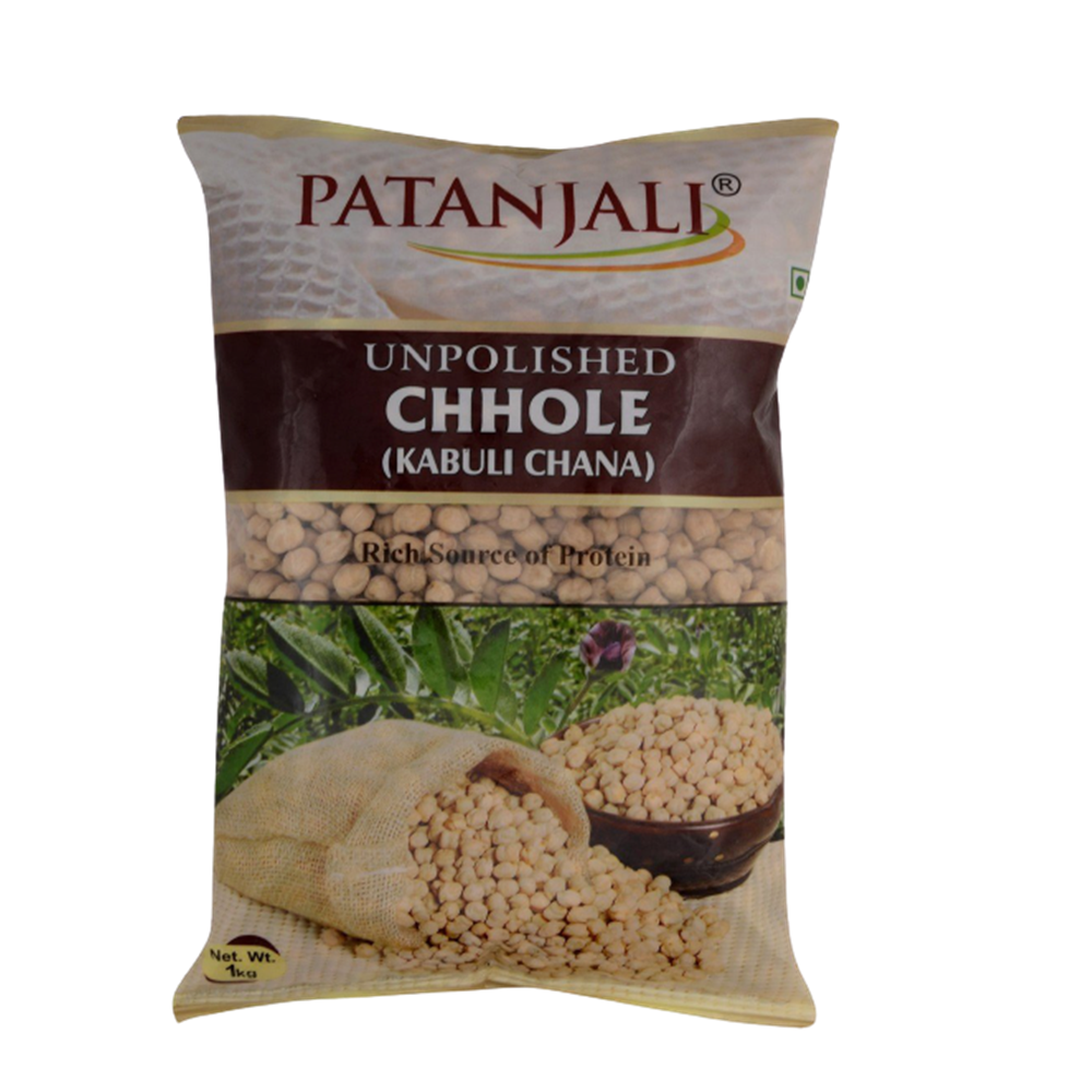 Patanjali Unpolished Chhole (Kabuli Chana) Patanjali
