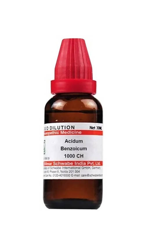 Dr. Willmar Schwabe India Acidum Benzoicum Dilution Dr. Willmar Schwabe India Acidum Benzoicum Dilution