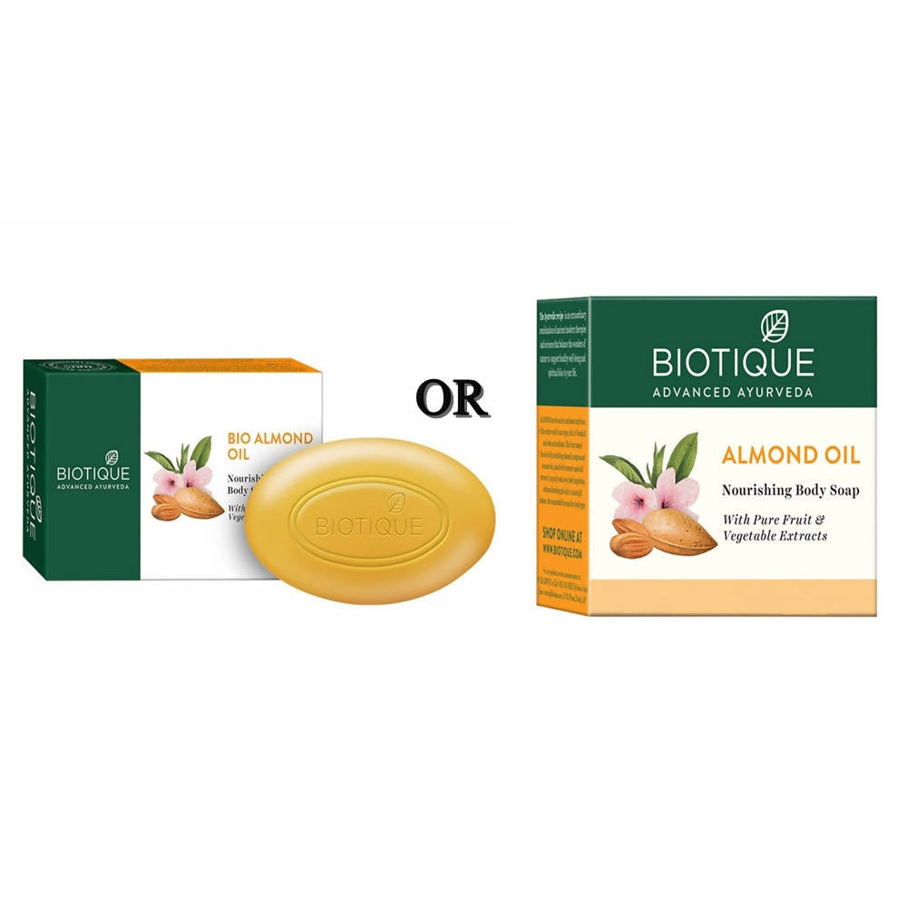Biotique Advanced Ayurveda Bio Almond Oil Nourishing Body Soap Biotique Advanced Ayurveda Bio Almond Oil Nourishing Body Soap