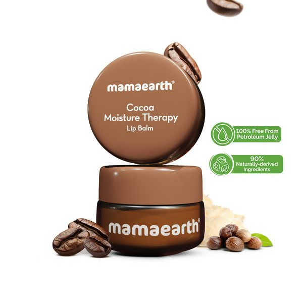 Mamaearth Cocoa Moisture Therapy Lip Balm with Cocoa Butter & Coffee For Dry & Chapped Lips Mamaearth Cocoa Moisture Therapy Lip Balm with Cocoa Butter & Coffee For Dry & Chapped Lips