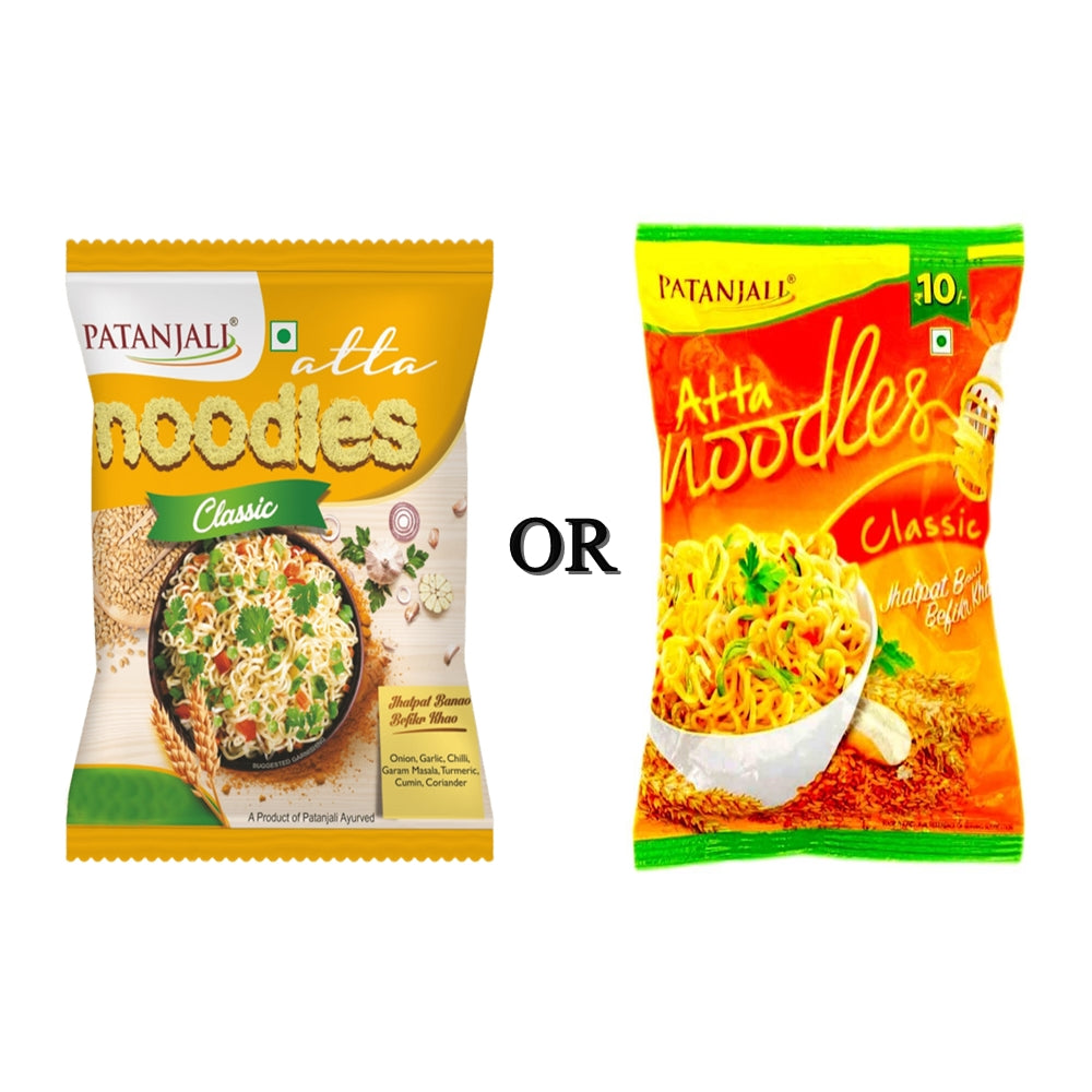 Patanjali Atta Noodles classic ( Pack of 10) Patanjali Atta Noodles classic ( Pack of 10)