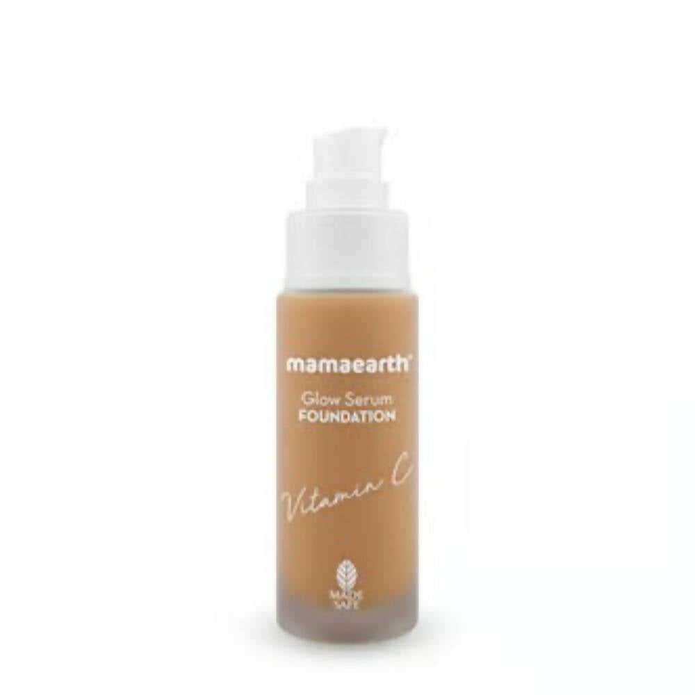 Mamaearth Glow Serum Foundation-Warm Glow Mamaearth Glow Serum Foundation-Warm Glow
