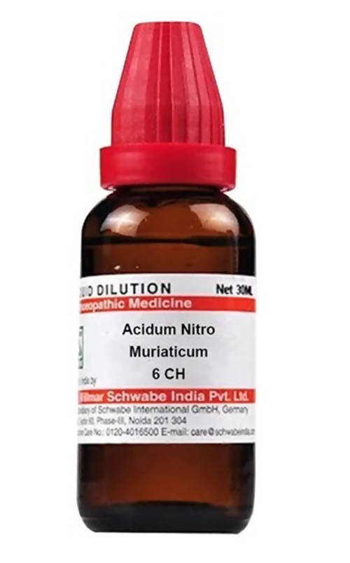 Dr. Willmar Schwabe India Acidum Nitro Muriaticum Dilution Dr. Willmar Schwabe India Acidum Nitro Muriaticum Dilution