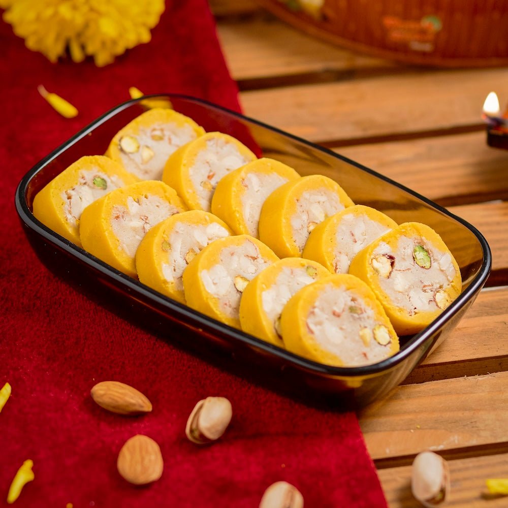 Shree Mithai Divine Nutty Roll - Safuron