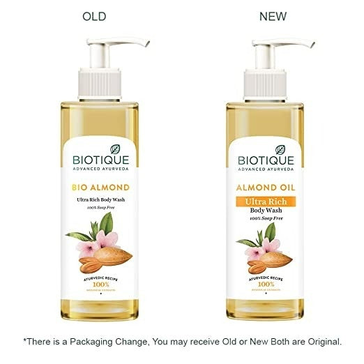 Biotique Advanced Ayurveda Bio Almond Ultra Rich Body Wash Biotique Advanced Ayurveda Bio Almond Ultra Rich Body Wash