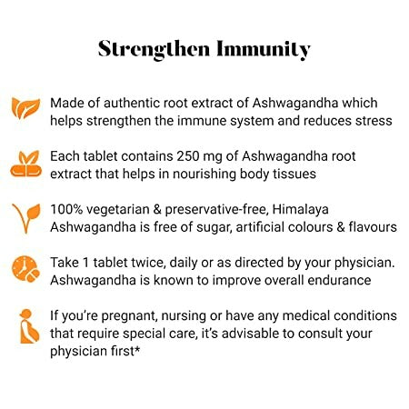 Himalaya Ashvagandha Tablets - General Wellness Himalaya Ashvagandha Tablets - General Wellness