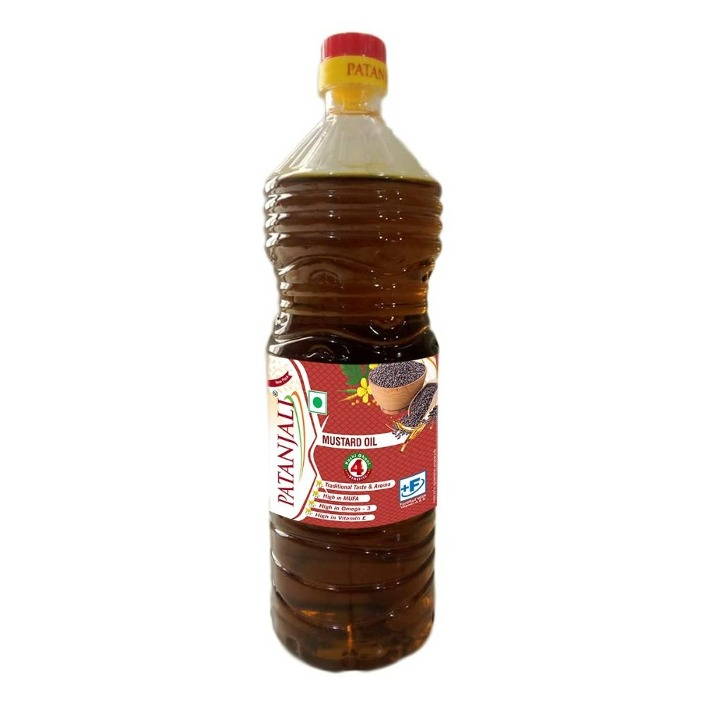 Patanjali Kachi Ghani Mustard Oil Patanjali