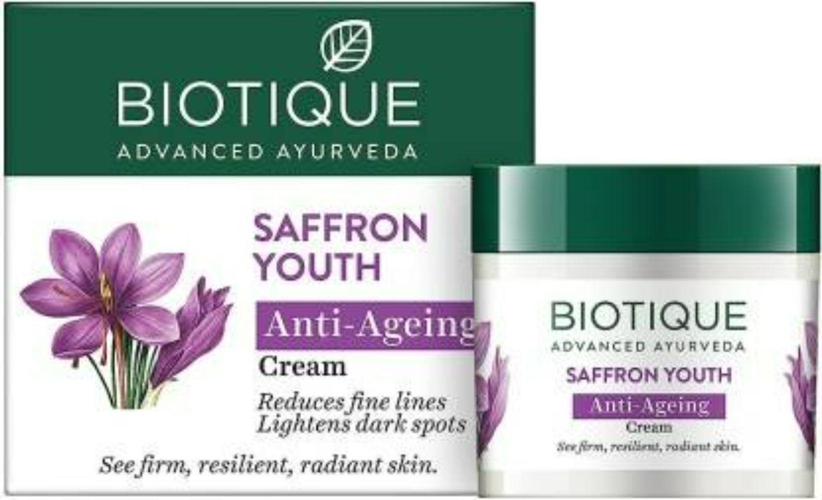 Biotique Saffron Youth Anti-Ageing Cream Biotique Saffron Youth Anti-Ageing Cream