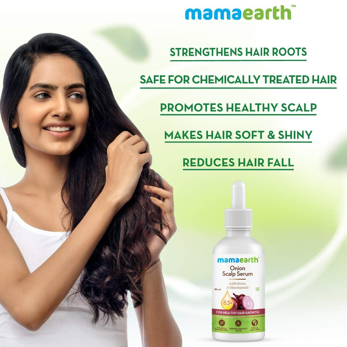 Mamaearth Onion Scalp Serum For Healthy Hair Growth Mamaearth Onion Scalp Serum For Healthy Hair Growth