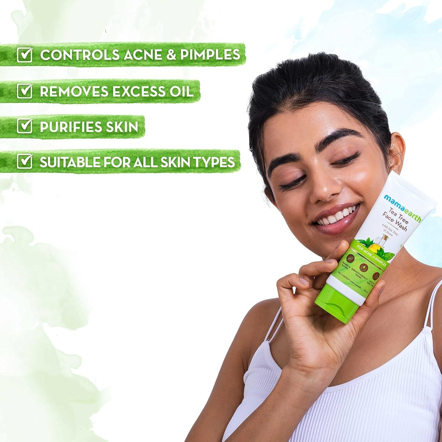 Mamaearth Tea Tree Face Wash for Acne & Pimples Mamaearth Tea Tree Face Wash for Acne & Pimples