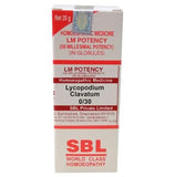 SBL Homeopathy Lycopodium Clavatum LM Potency - Safuron