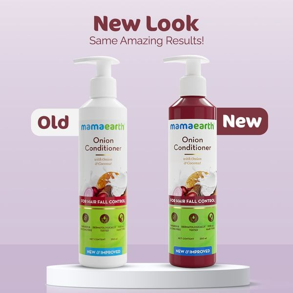 Mamaearth Onion Shampoo & Onion Conditioner For Hair Fall Control Mamaearth Onion Shampoo & Onion Conditioner For Hair Fall Control