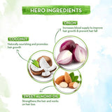 Mamaearth Onion Shampoo & Onion Conditioner For Hair Fall Control