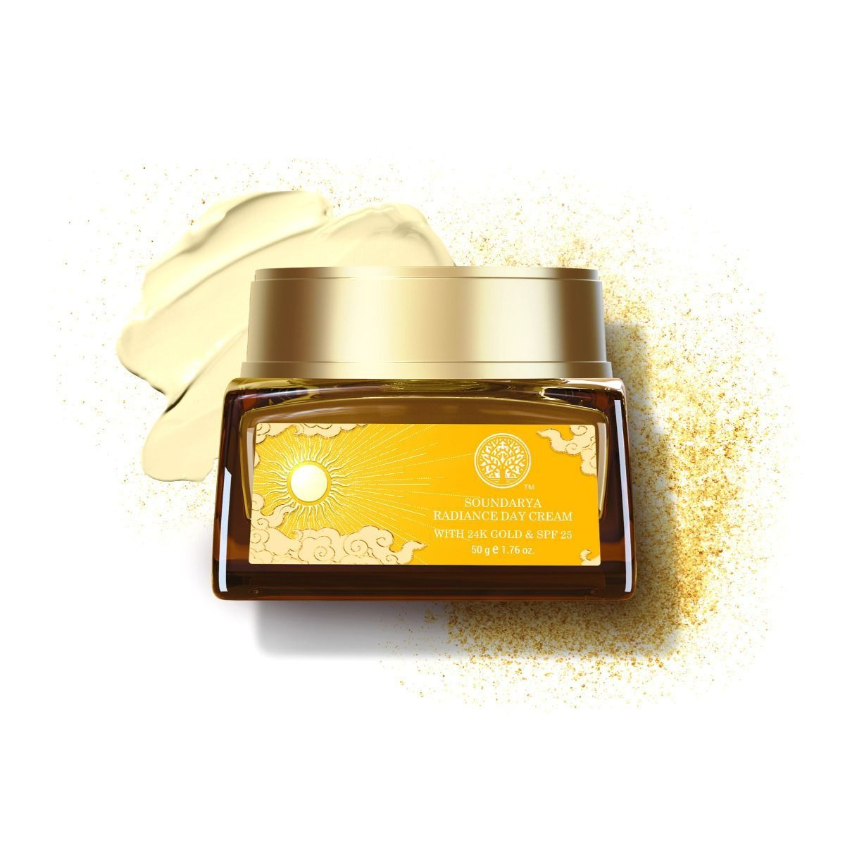 Forest Essentials Soundarya Radiance Cream With 24K Gold & SPF30 Forest Essentials Soundarya Radiance Cream With 24K Gold & SPF30