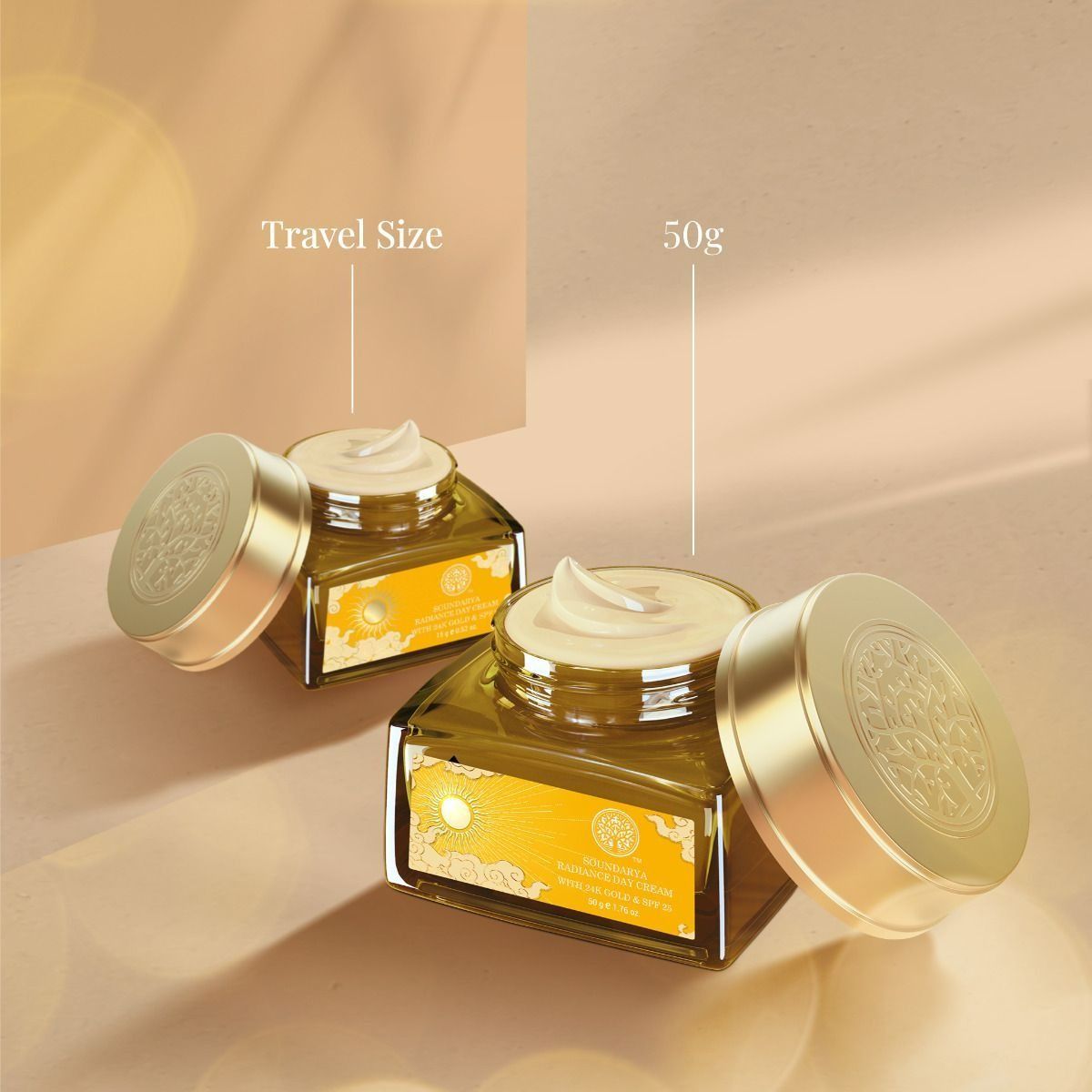 Forest Essentials Soundarya Radiance Cream With 24K Gold & SPF30 Forest Essentials Soundarya Radiance Cream With 24K Gold & SPF30