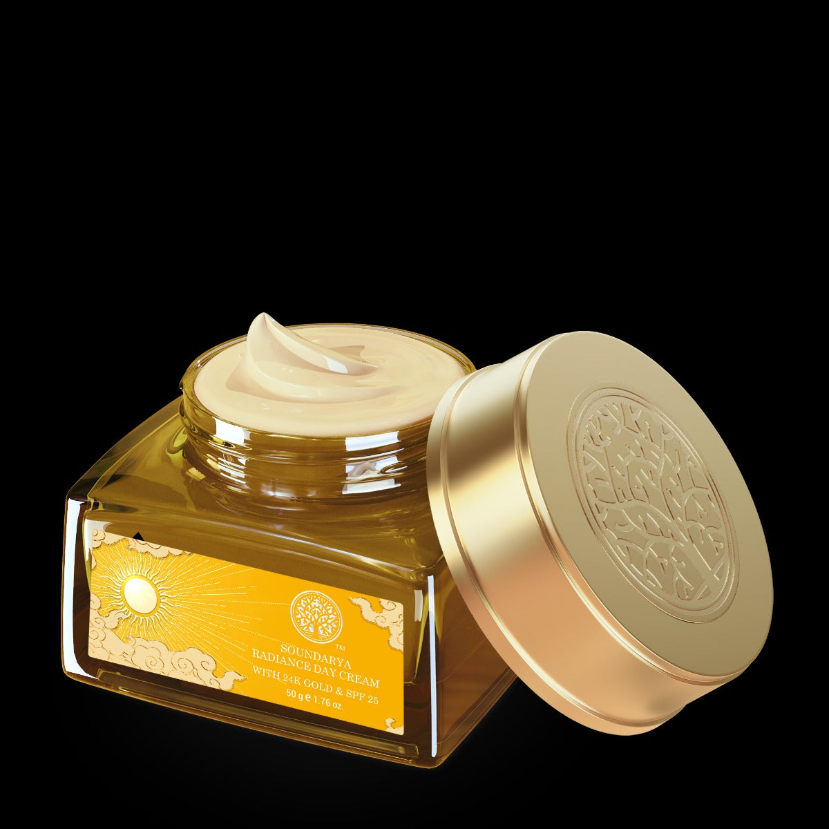 Forest Essentials Soundarya Radiance Cream With 24K Gold & SPF30 Forest Essentials Soundarya Radiance Cream With 24K Gold & SPF30