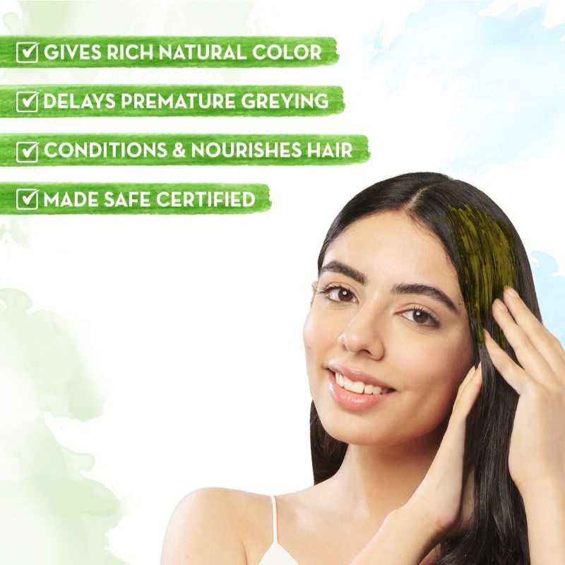 Mamaearth Natural Henna Paste For Rich Naturally Colored Hair Mamaearth Natural Henna Paste For Rich Naturally Colored Hair