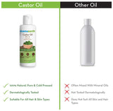 Mamaearth Castor Oil For Skin , Hair and Nails