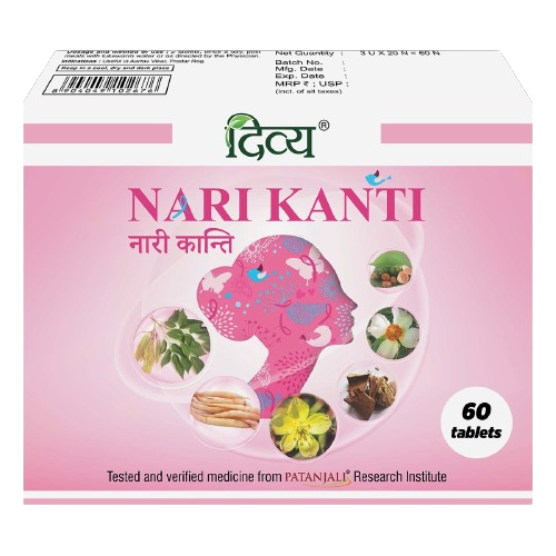 Patanjali Divya Nari Kanti Tablets - safuroncart