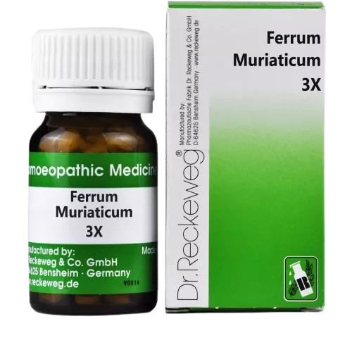Dr. Reckeweg Ferrum Muriaticum Tablets - Safuron Naturals Dr. Reckeweg Ferrum Muriaticum Tablets - Safuron Naturals