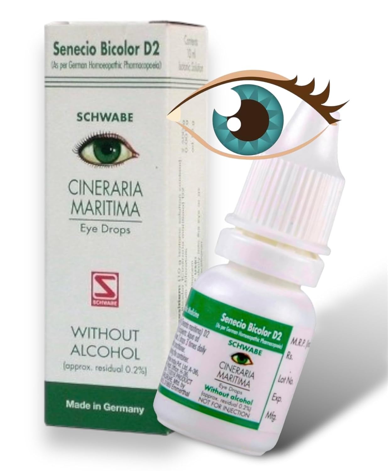Dr. Willmar Schwabe Germany Cineraria Maritima Eye Drop Dr. Willmar Schwabe Germany Cineraria Maritima Eye Drop
