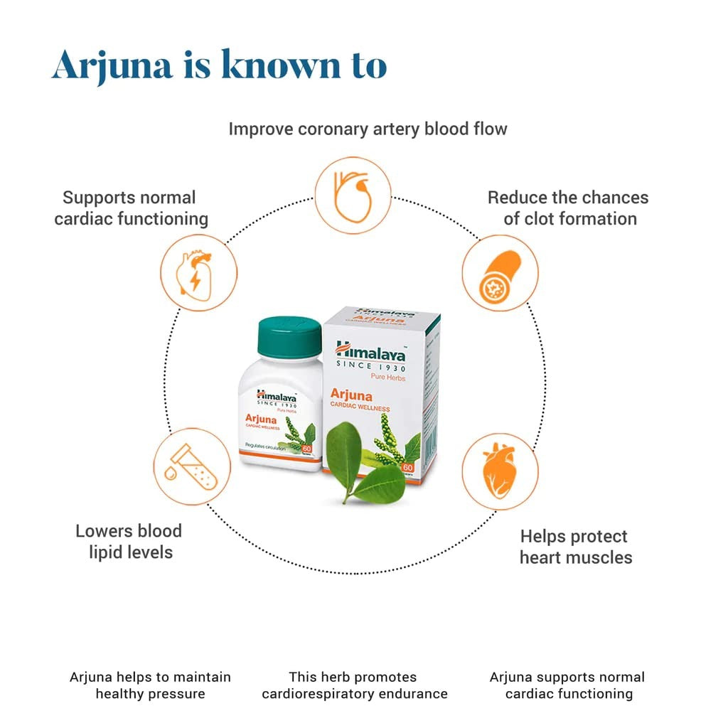 Himalaya Herbals Arjuna Tablets Himalaya Herbals Arjuna Tablets