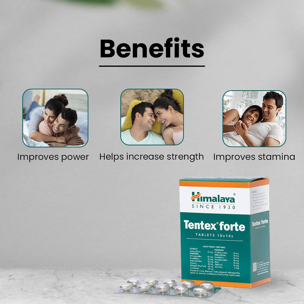 Himalaya Tentex Forte Tablets Himalaya Tentex Forte Tablets